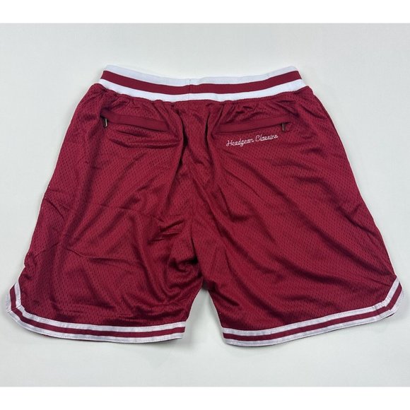 Kobe Bryant Lower Merion Front Logo Headgear Mens Small Red Basketball Shorts - Picture 2 of 10